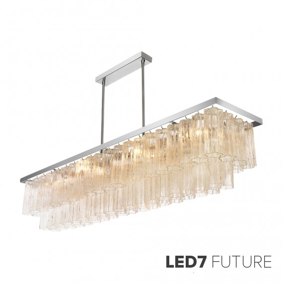 Bella Figura Lighting - Pentagon Rectangular Chandelier